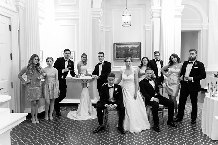 editorial bridal party photos